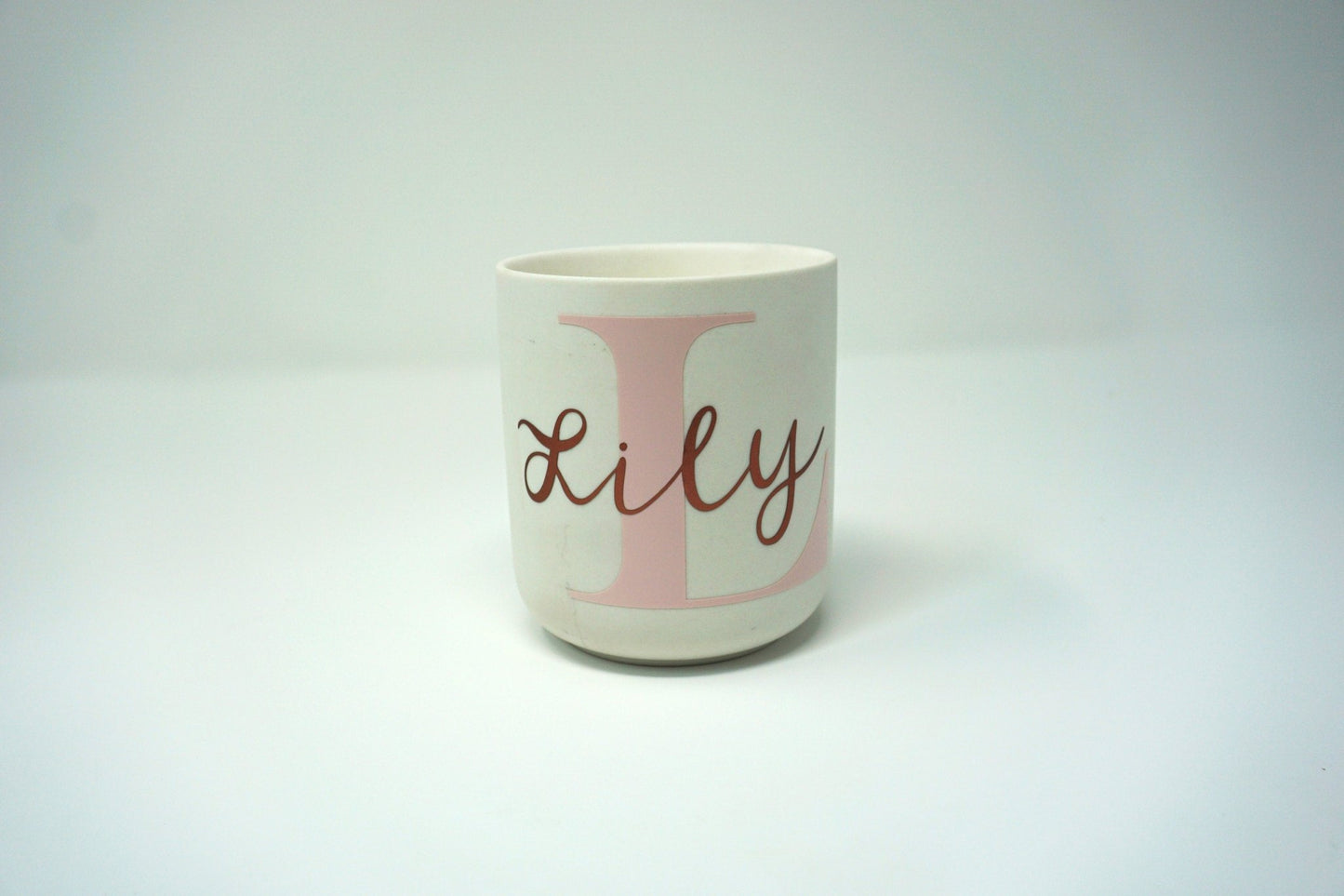 Custom Ceramic Jar Candle | Sea Salt and Orchid | 12oz - ChambrayandSandCustomGifts