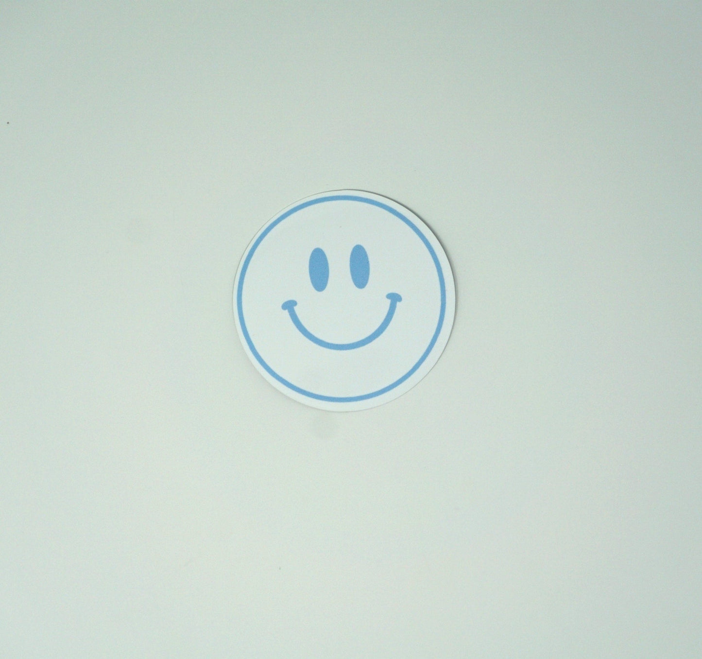 Smiley face sticker | approximately 3 in sticker with smiley face - ChambrayandSandCustomGifts