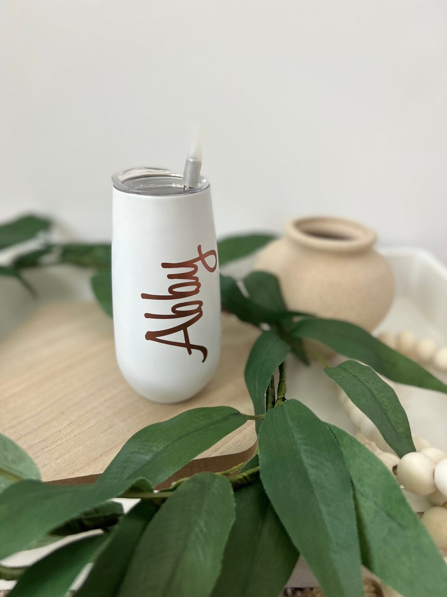 Champagne Tumbler Personalized Wine Tumbler Insulated Tumbler 